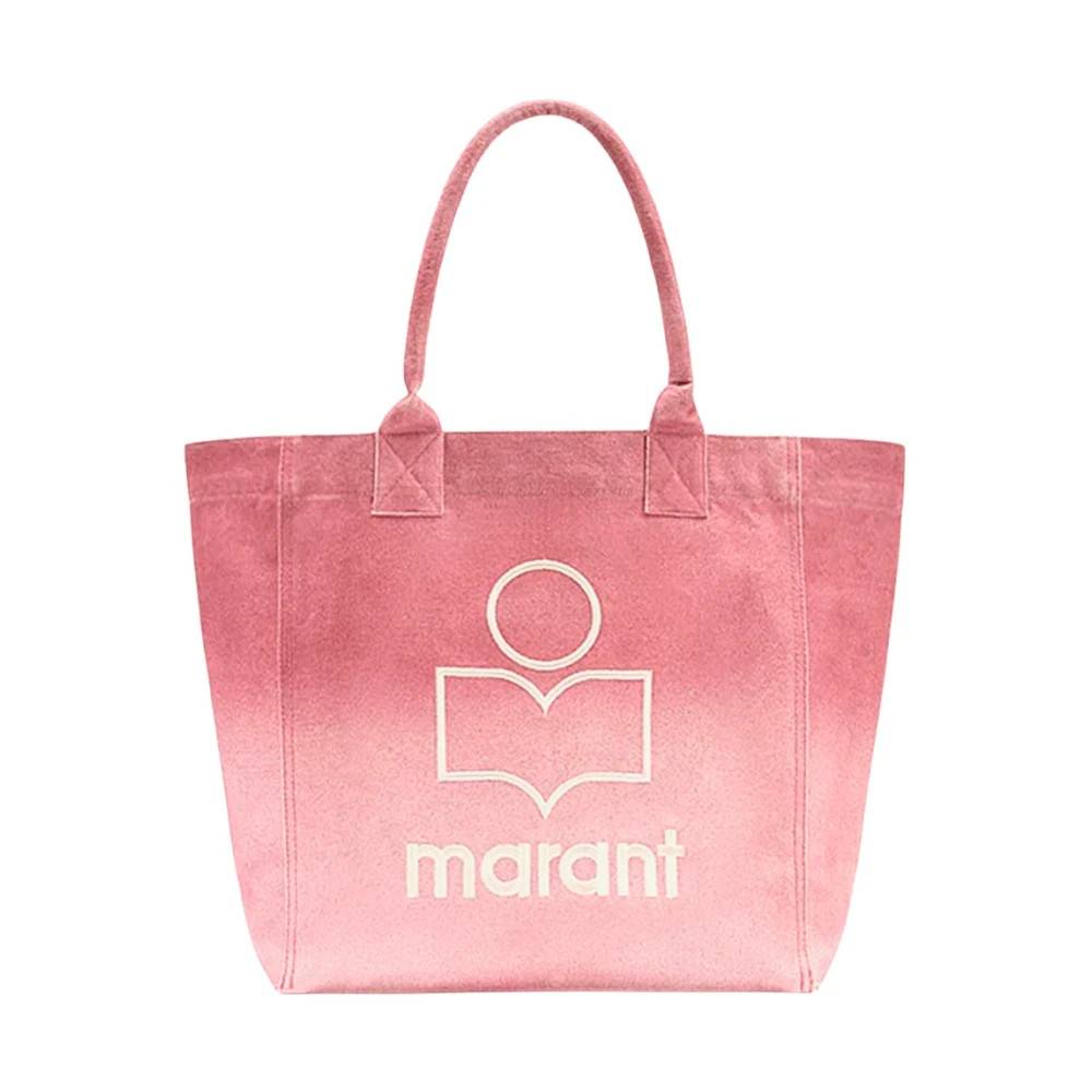 Isabel Marant Yenky Lille Tote - Tasker - Dame - Lyserød - ONE SIZE - Bomuld
