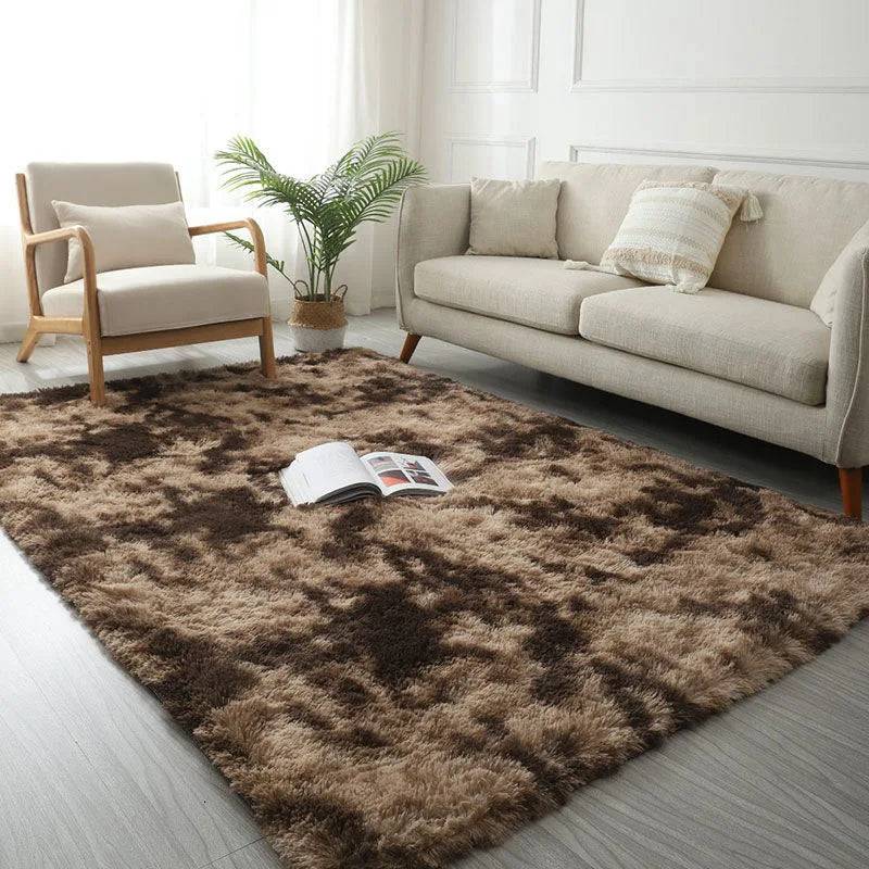 Modern Living Room Large Carpet Long Hair Children's room Carpets Bedroom Furry Decoration Rug - 2042-9 / 80x160cm 31x63inch