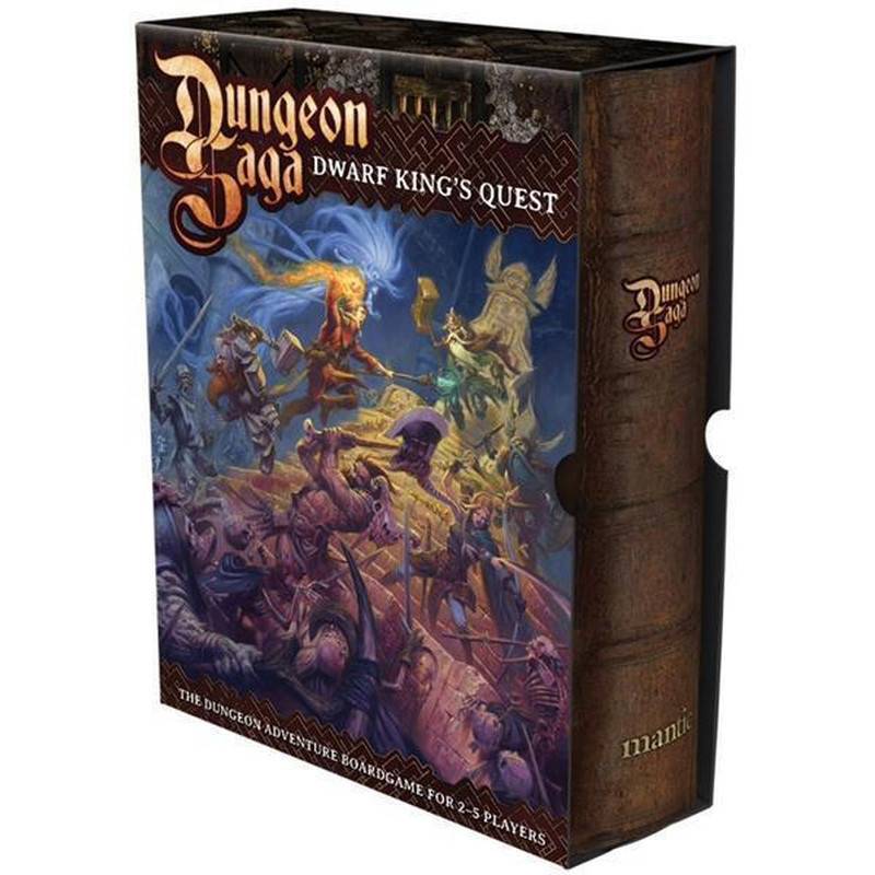 Dungeon Saga: Dwarf King's Quest - Board Game - Brettspiel -...