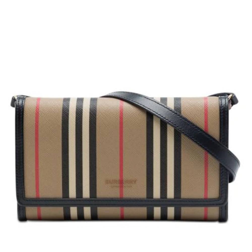 Burberry Vintage Pre-owned Vintage Skuldertaske - Vintage - unisex - Brun - ONE SIZE - Uld
