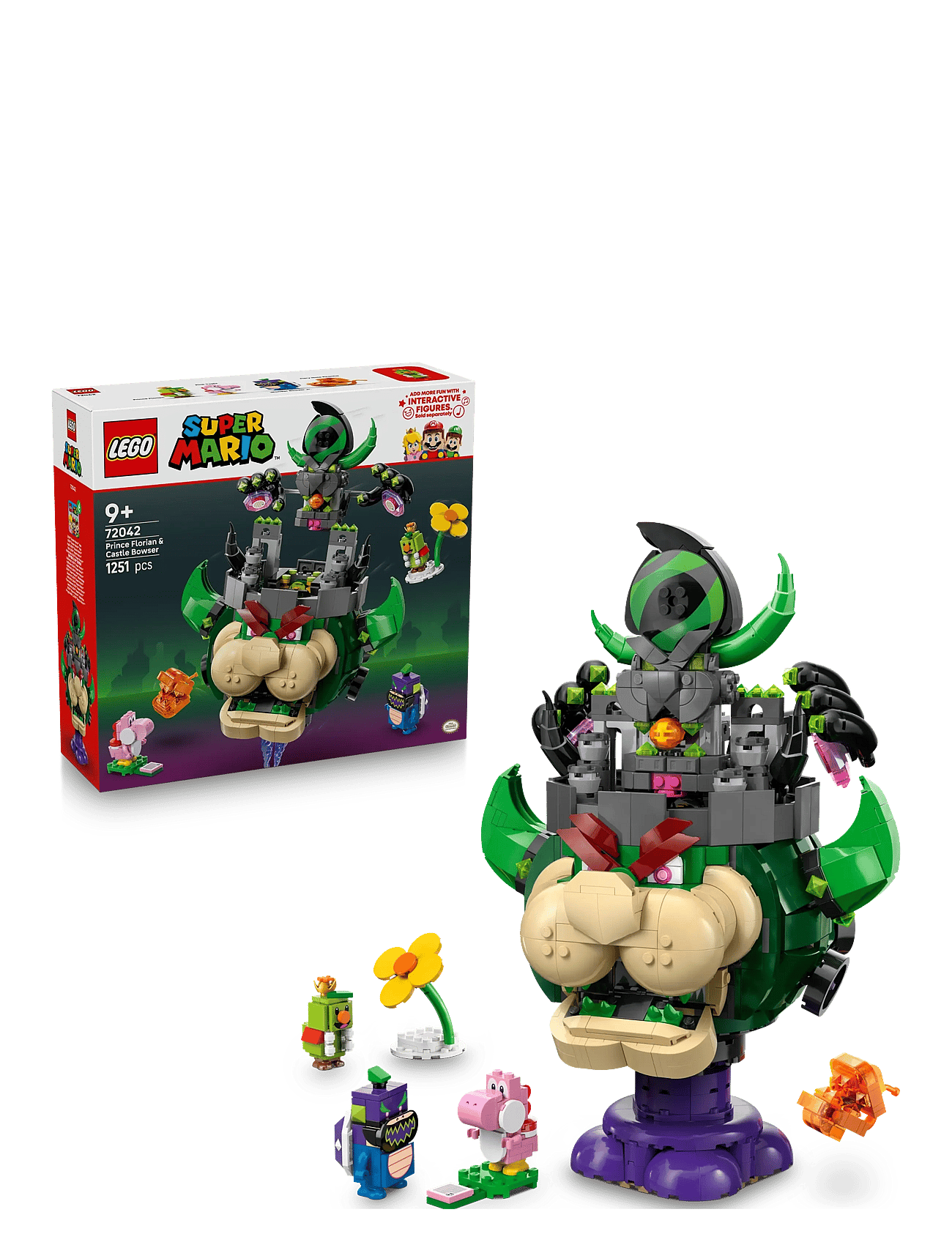 LEGO Super Prince Florian & Castle Bowser 72042 - Multi/patterned - ONE SIZE