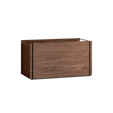 Moebe Storage Box - Røget Eg - Sort