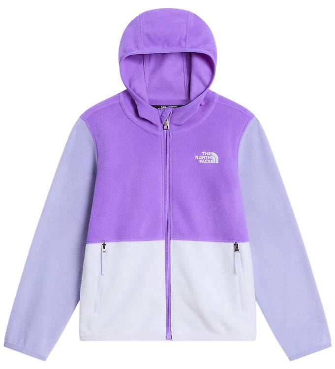 The North Face Fleecejakke - Kid Glacier FZ - Elevation Purple - The North Face - 7 år (122) - Fleecejakke