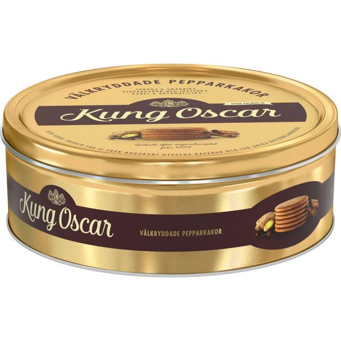 Kung Oscar Välkryddade Pepparkakor 300g