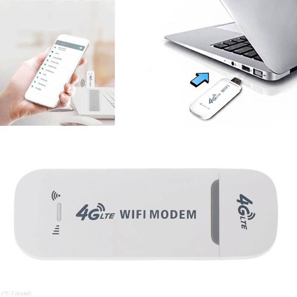 5X 4G LTE Modem FDD 3G WCDMA UMTS USB Dongle WIFI Stick Date Broadband with Sim Card Slot(Europe Version)