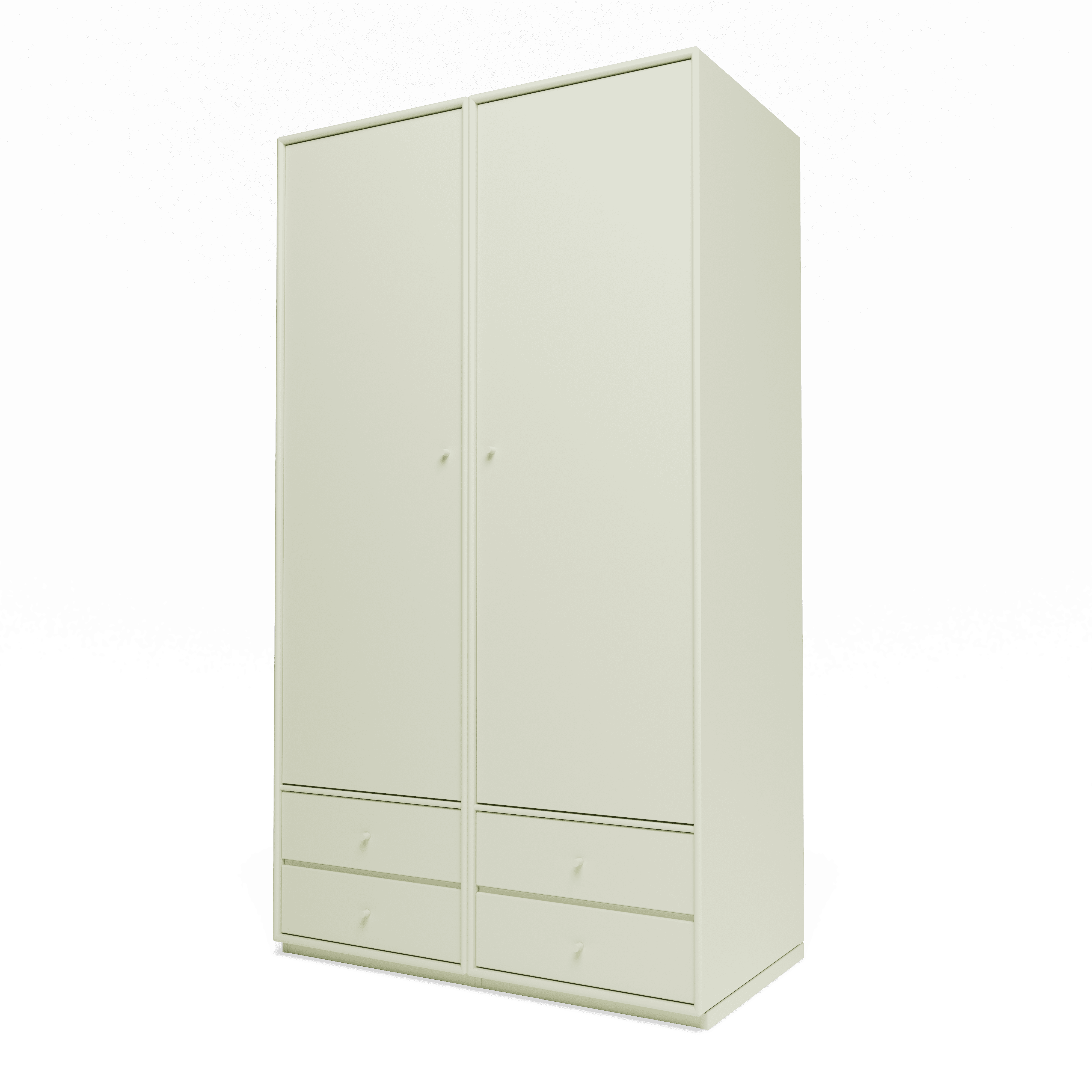 Attire IV garderobe, inkl. sokkel 3 cm fra Montana Pomelo - Jacobsen Plus