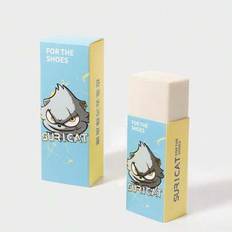 Shoe Cleaning Rubber Eraser & Fabric Shoe Care Brush - Rubber & White Shoe Sports Shoes & Boots Cleaner - Shoe Cleaning Kit - Sneaker Cleaning Tool - - White