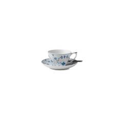 Cup with Saucer Mussel Painted
