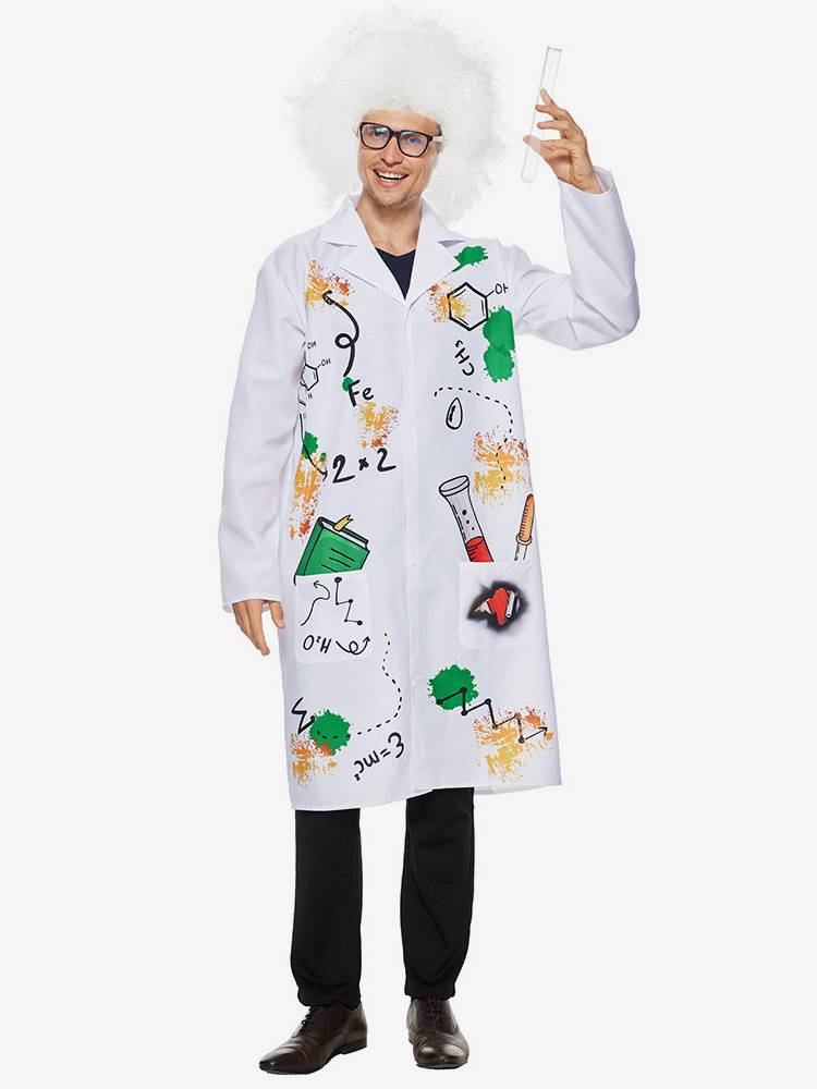 Halloween Frankenstein Fun Laboratory Mad Scientist Campus Party Event Costume