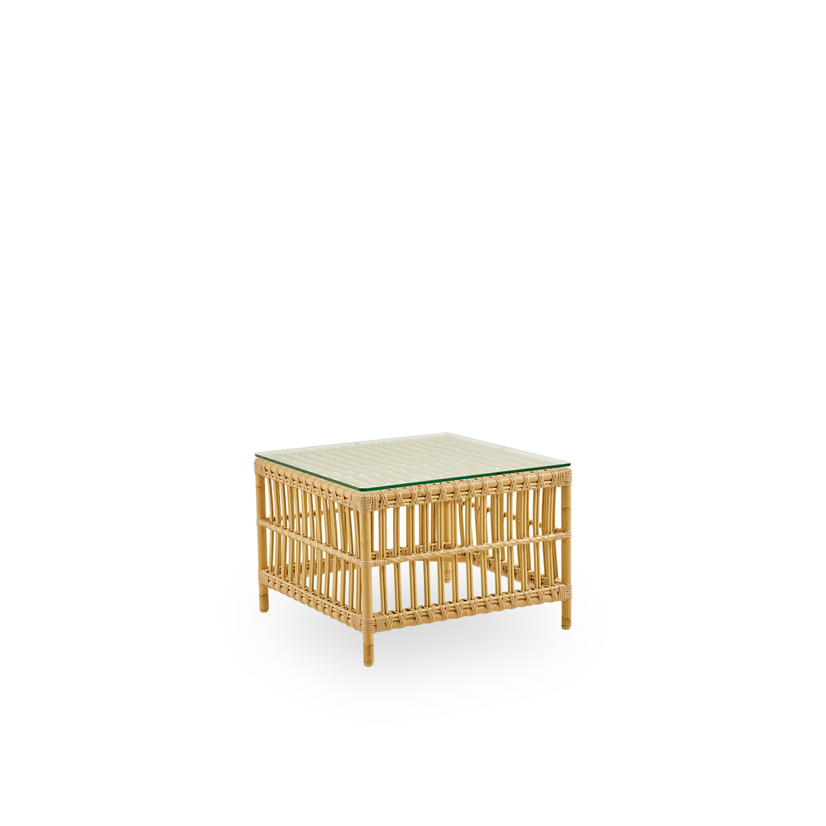 Caroline Exterior Sidebord - Dove White | Aluminium & ArtFibre / Safety Glass