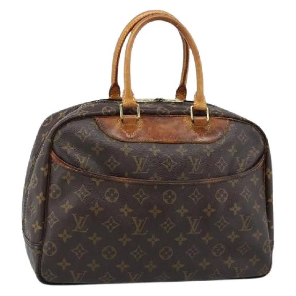 Louis Vuitton Vintage Pre-owned Vintage Monogram Håndtaske - Vintage - Dame - Brun - ONE SIZE - Læder