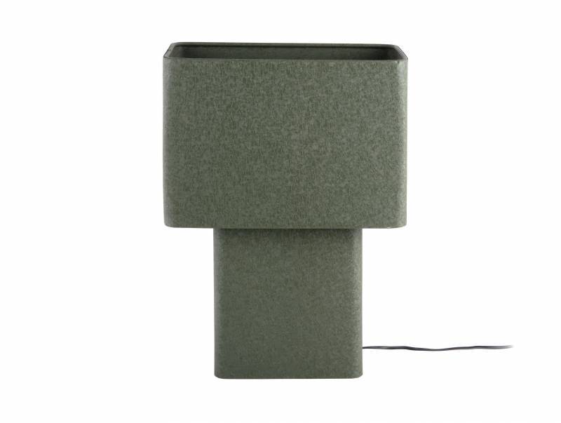 Leitmotiv Boaz Recto bordlampe 18x42cm grøn