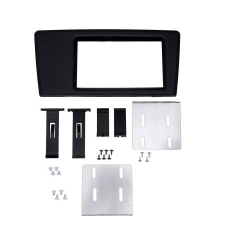 Monteringsram 2-DIN till Volvo V70/S60 2000-2004, svart