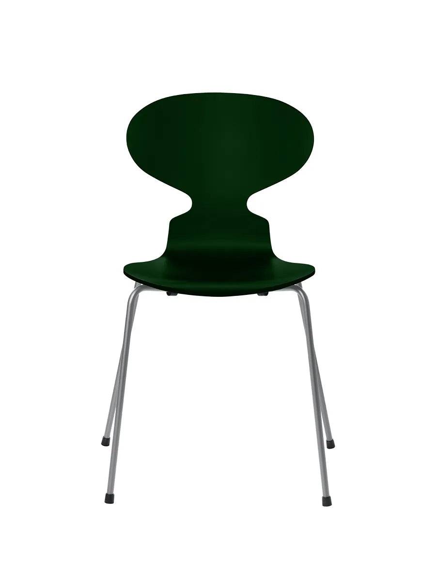 3101 Myren Stol lakeret af Arne Jacobsen Evergreen / Silver Grey - Jacobsen Plus