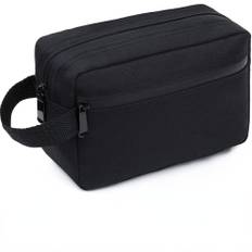 Travel Toiletry Bag Women Men Foldable Storage Bags Cosmetics Brushes Tools Storage Bag Portable Travel Accessories Storage Bag svart
