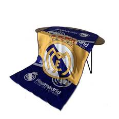 Juventus Barcelona Liverpool Real Madrid Chelsea stor badhandduk fotbollsfan present strandhandduk fiberhandduk 70*140-Real Madrid