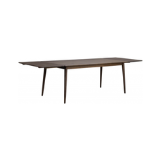 Rowico Tyler spisebord med tillægsplader i egetræ 180 - 280 x 90 cm - Brun