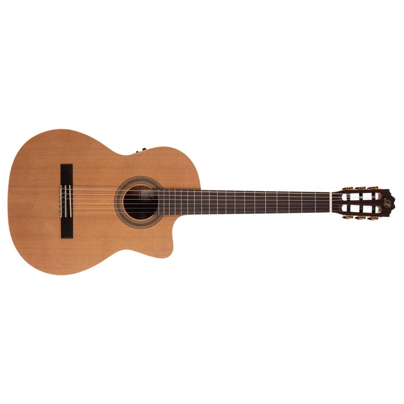 Morgan C139SCE Klassisk Gitarr, Fishman Pickup, Cutaway.