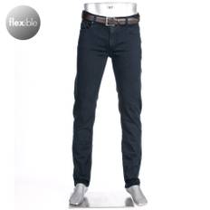 Alberto Herren Jeans blau Baumwolle