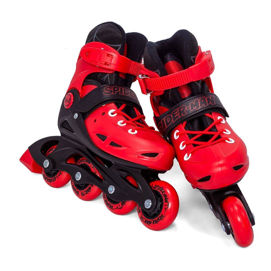 Inline rulleskøjter Spiderman 34-37 Hard Boot inliners 594418