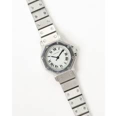 Cartier Santos Octagon Automatic 25mm Watch - White - 25 cm