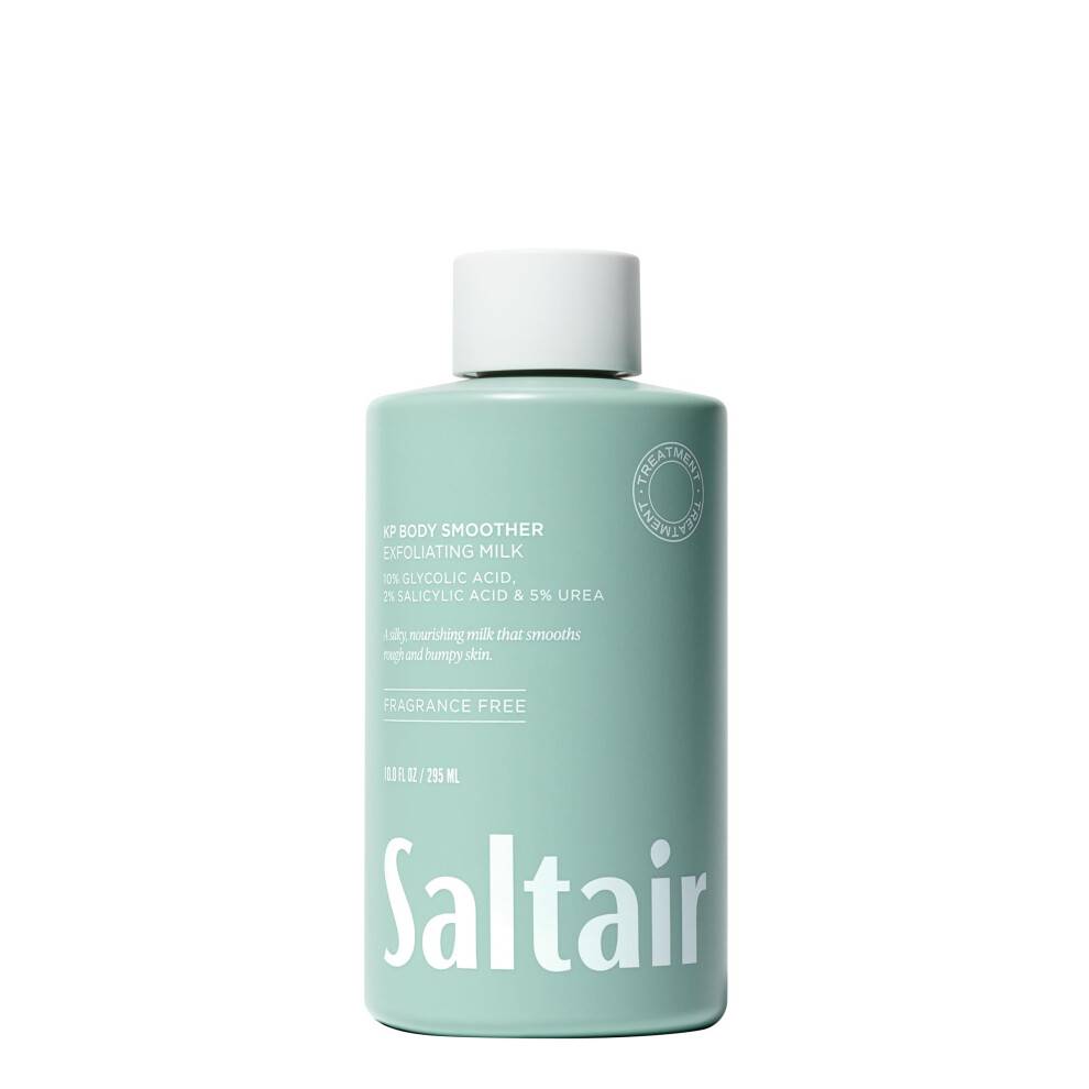 Saltair KP Body Milk - AHA BHA Mjölk Toner för att Släta Ut Grov & Knottrig Hud - 10% Glykolsyra, 2% Salicylsyra