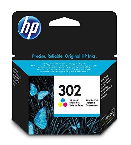 HP F6U65AE 302 Original Bläckpatron, Flerfärgad