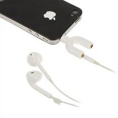 Mini Y-shape 3.5mm Audio Splitter Adapter 3.5mm Male to Two 3.5mm Female