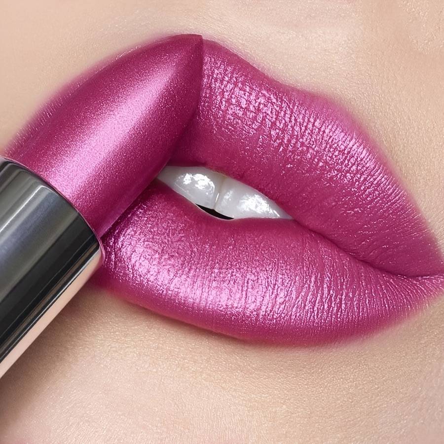 TEMU Lipstick, Waterproof, Non-sticky, Colorful, Long-lasting Makeup, Pearlescent, Sparkling, Suitable For Beginners, Lip Gloss