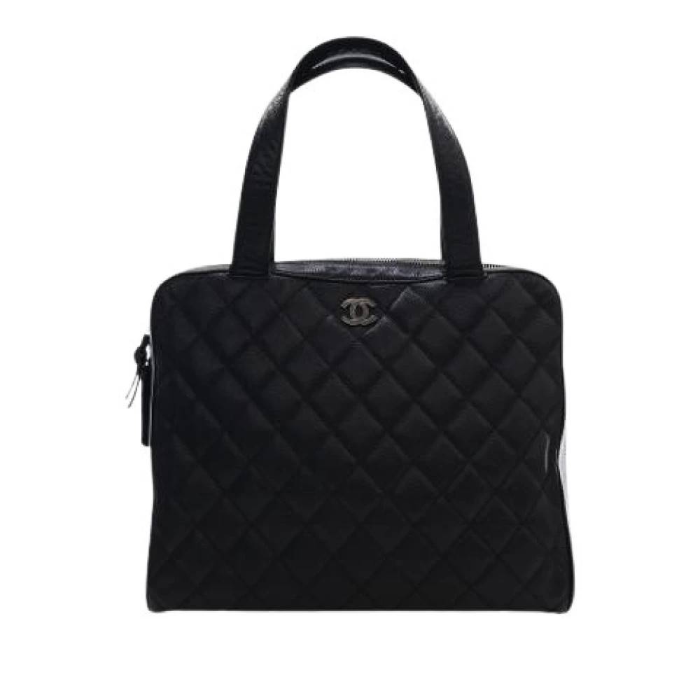 Chanel Vintage - Pre-owned Vintage Caviar Leather Handbag Vintage - Dam - ONE Size - Läder
