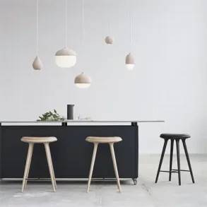 Mater High Stool Sirka grå bejdse 74cm