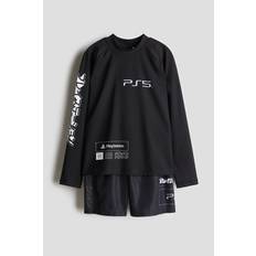 Pojke - Svart/PlayStation 2-delat badset med UPF 50 - Size: 146/152 (10-12Y) - H&M (146/152 (10-12Y))
