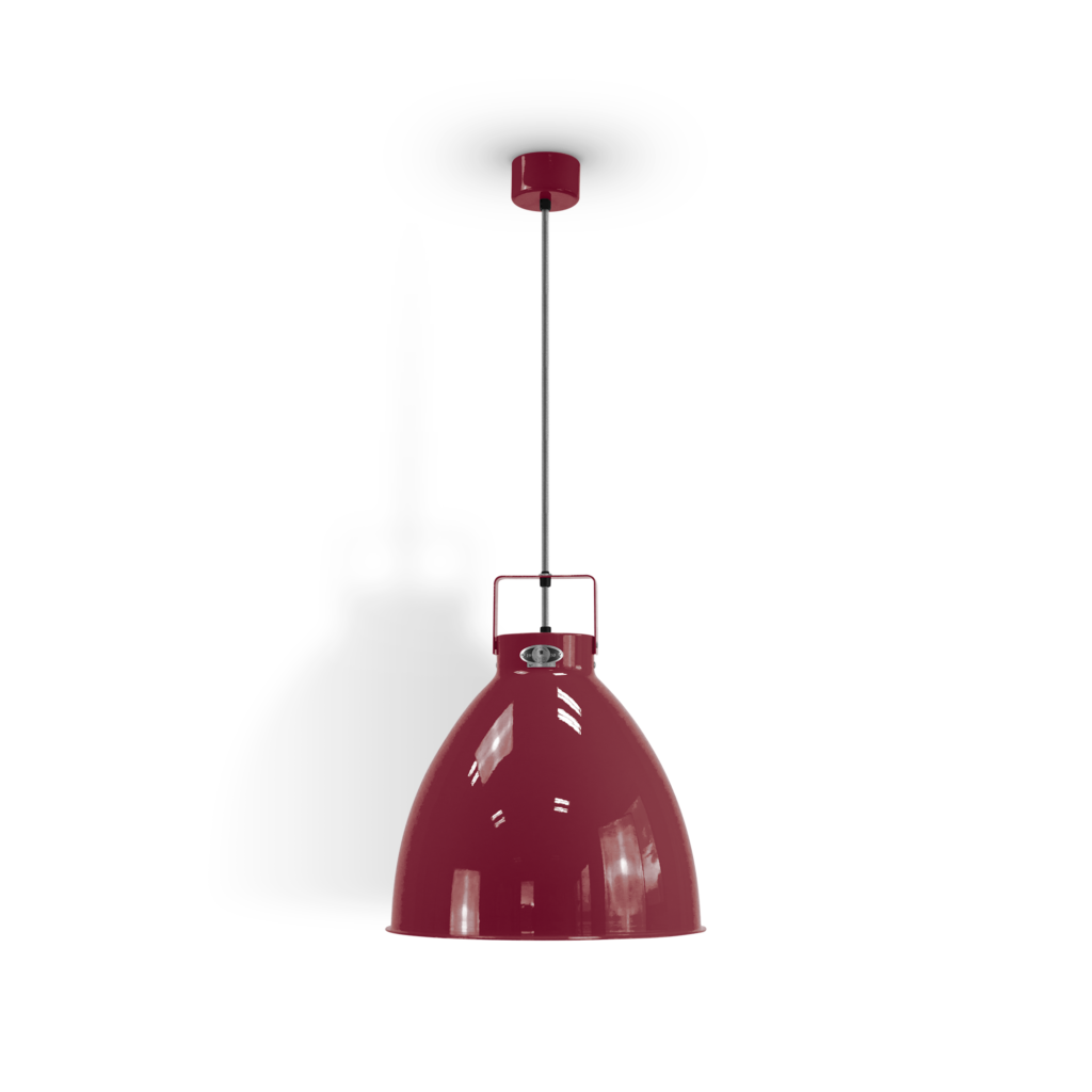Augustin A360 pendel fra Jieldé - Burgundy / Blank