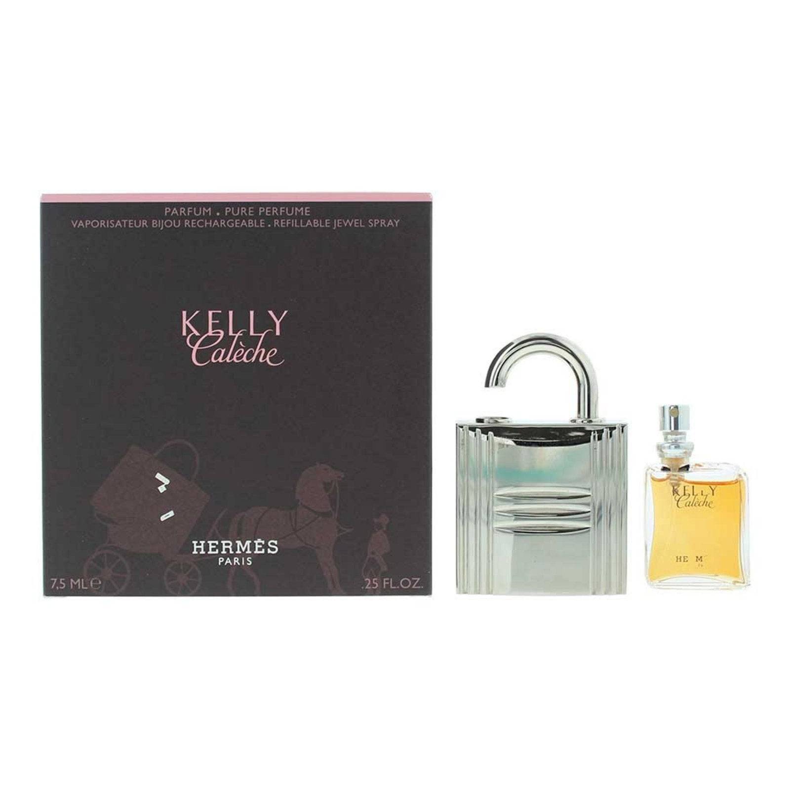 Hermes Kelly Caleche, profumo, da donna, ricarica, 7,5 ml