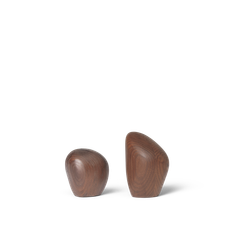 Cairn Salt and Pepper Shakers - Set of 2 - Dark Brown
