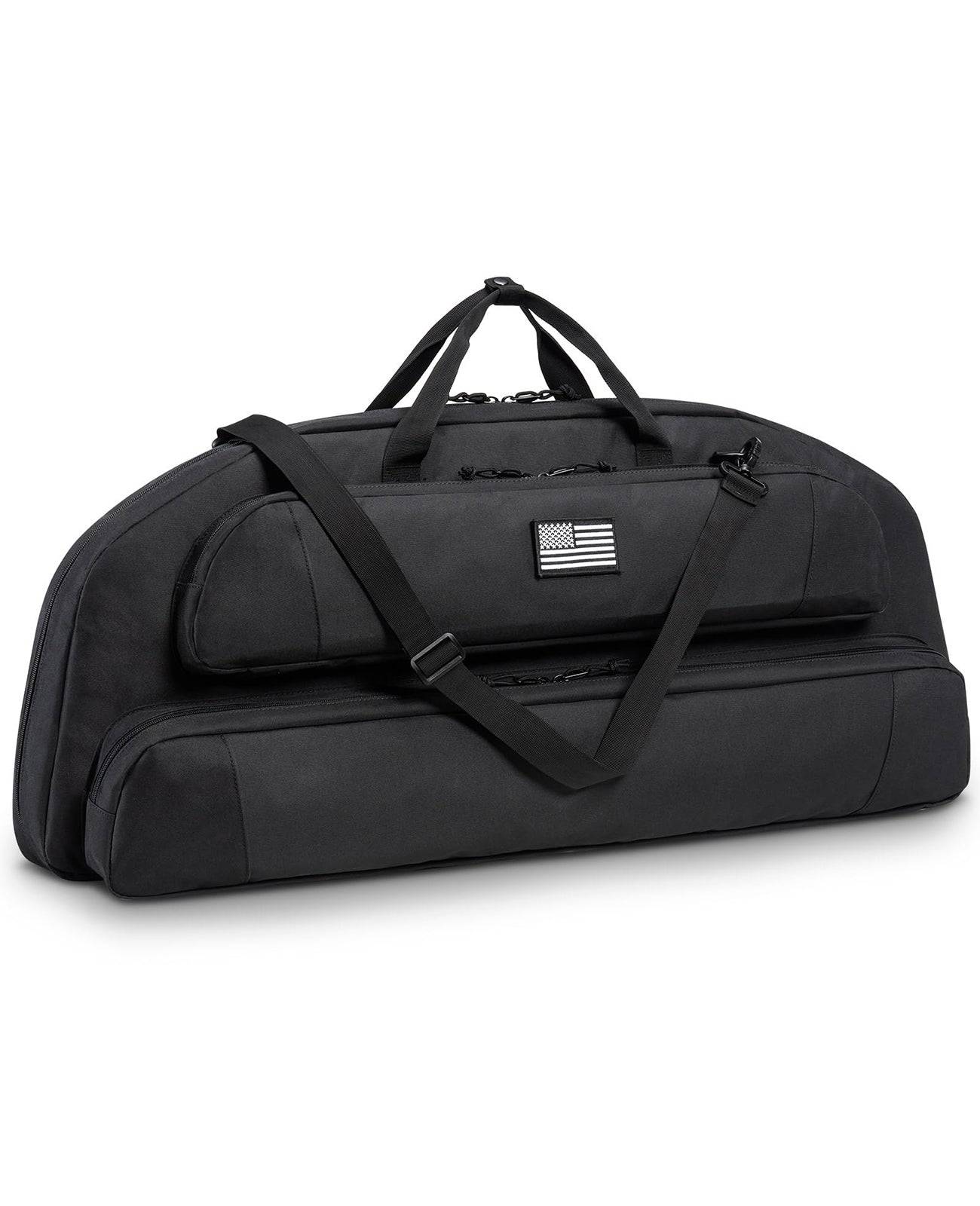 EZshoot 37 Inches Compound Bow Case Soft Bow Bag Compact Arrow Case