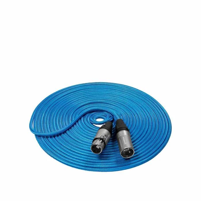 KONDOR BLUE MALE XLR TO FEMALE XLR , 750CM.