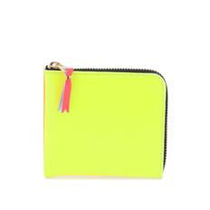 Comme des garcons wallet super fluo small bifold wallet - OS / Fuchsia