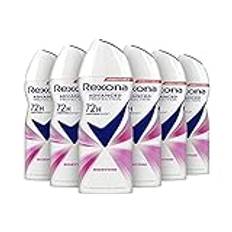 Rexona Women Advanced Protection Biorythm Antiperspirant Spray ger skydd mot svett och kroppslukt i 72 timmar - 6 x 150 ml - ekonomipack