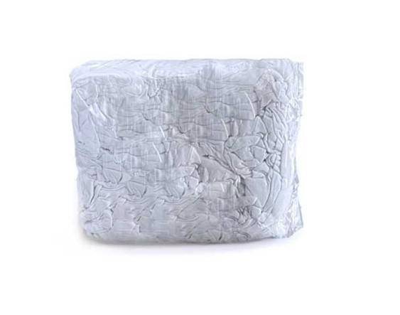 Vita lakansdukar Extra Prima 100% bomull, 1kg/frp InduSafe