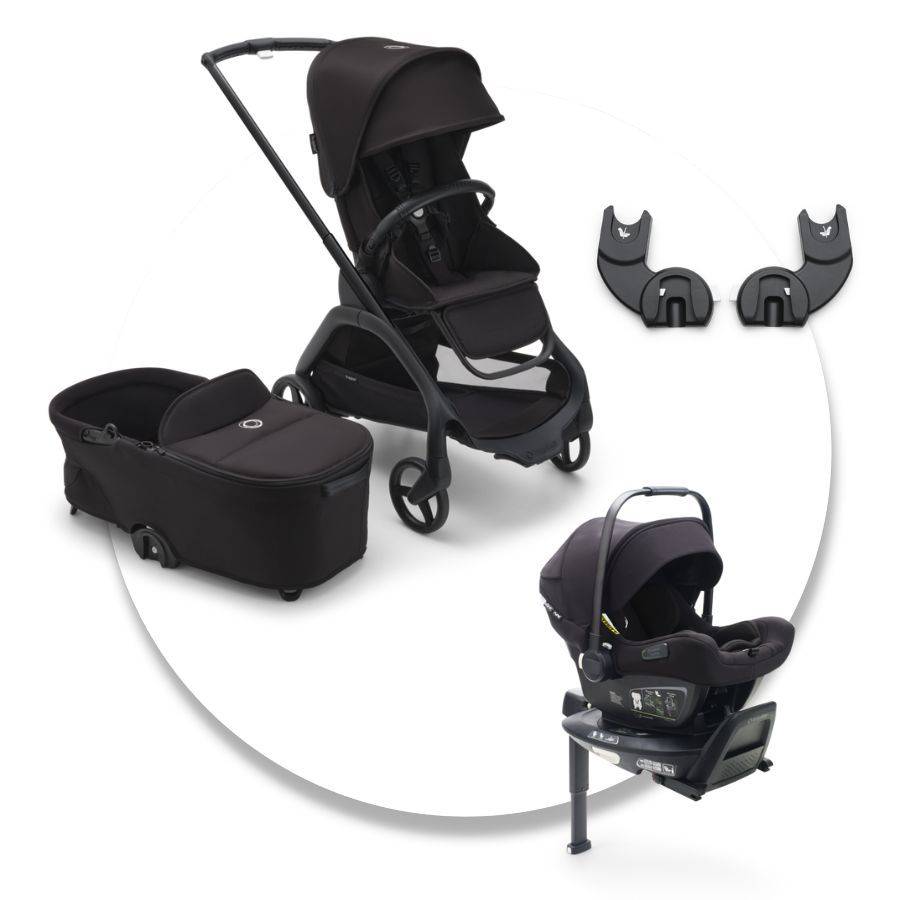Bugaboo Dragonfly 4 in 1 Midnight Black