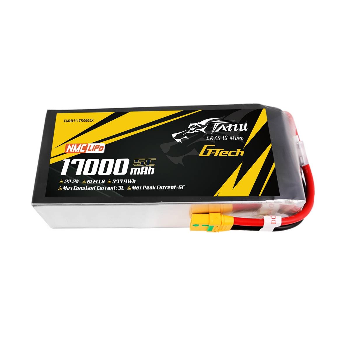 Gens 6s 17000mAh - 5C - Gens Ace Tattu XT90-S
