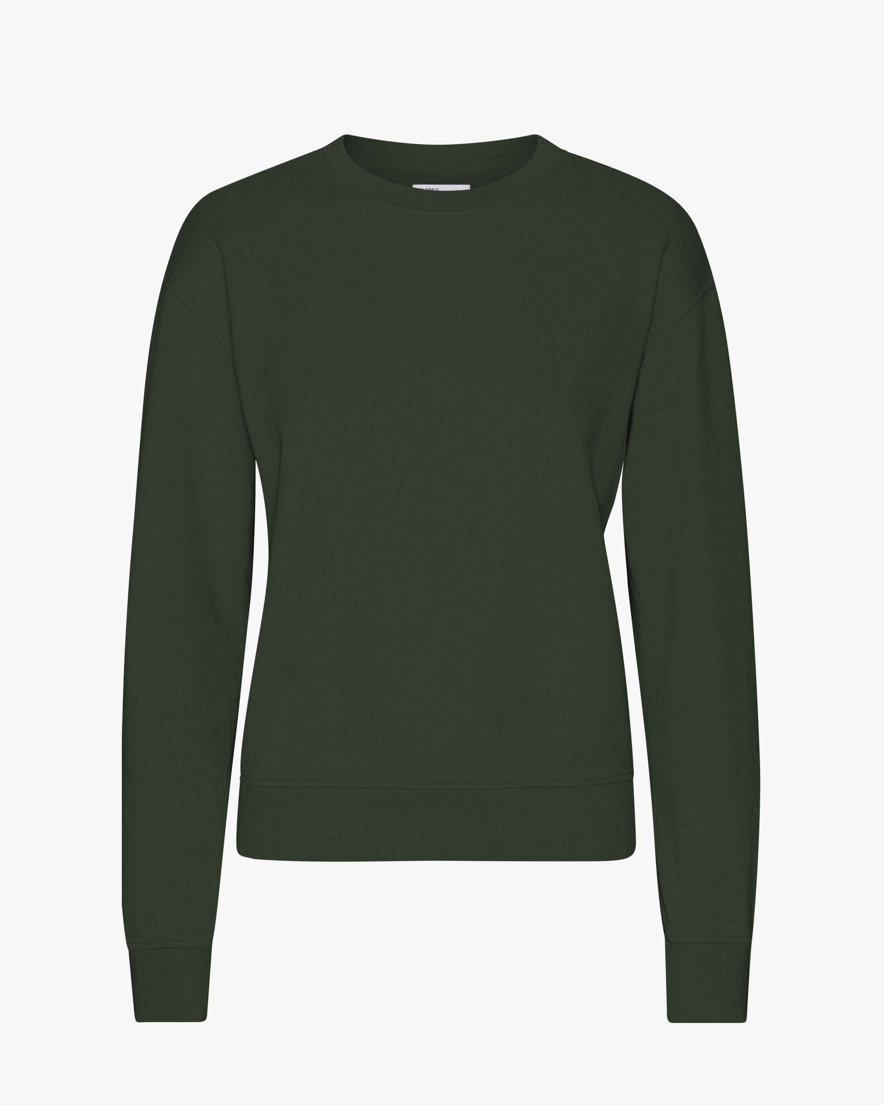 Women Classic Organic Crew - Hunter Green - XS
