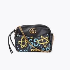 GUCCI GG Marmont Ghost Graffiti Bag