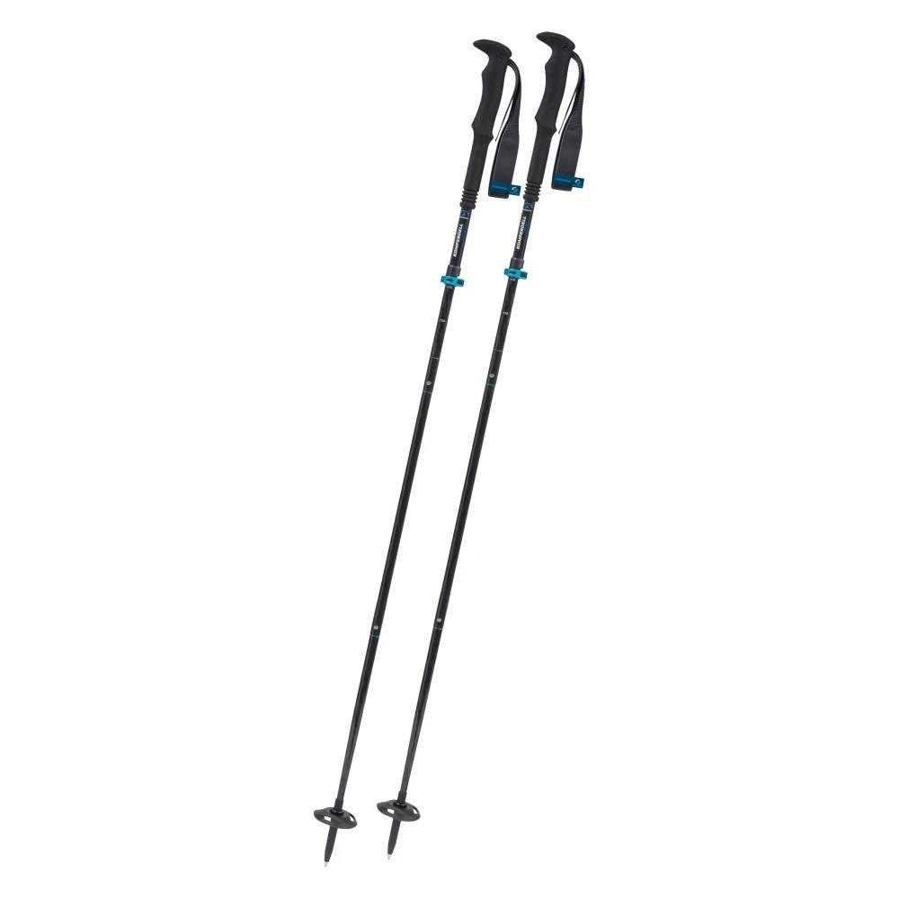 Komperdell Carbon Vario Approach Trekkingstave - Træning - unisex - Sort - ONE SIZE -