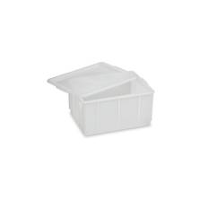 Stabelkasse hvid 23 ltr 43x32,5x21 cm