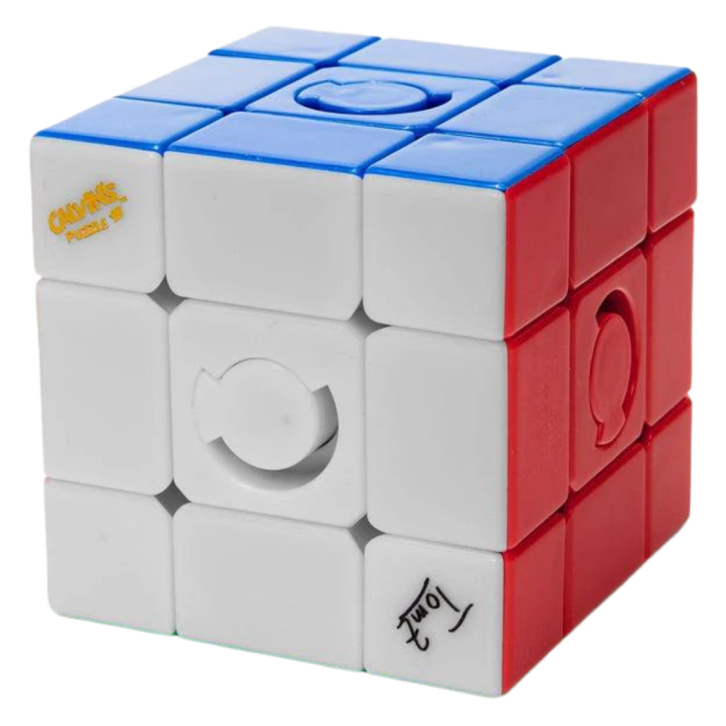 Calvin's Puzzle TomZ Constrained Cube 180 Stickerless (All Faces 180-Degree Constrained).