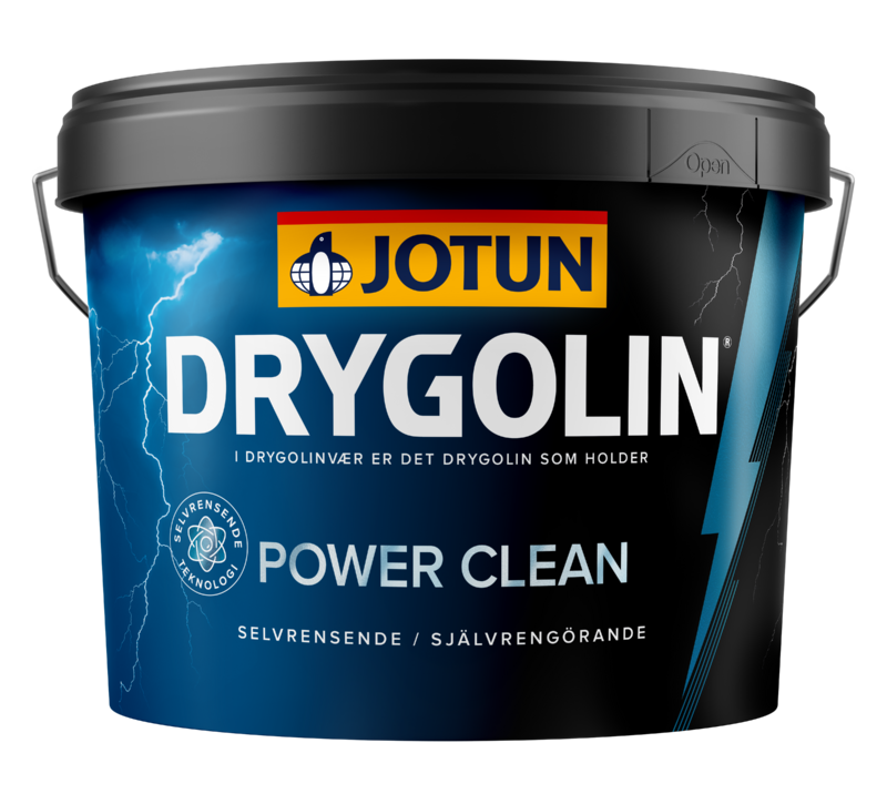 Jotun Drygolin Power Clean 2.7 ltr. Silkemat 15.