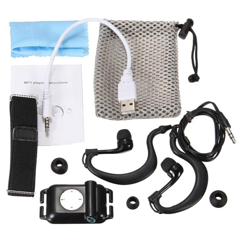 Vattentät Sport MP3-spelare IPX8