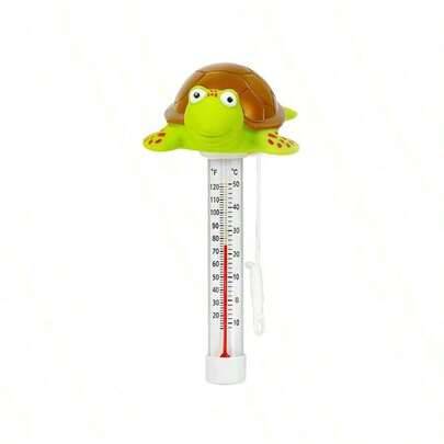 Flytande pooltermometer, lättläst vattentemperatur för utomhus- och inomhuspooler och spa - Grön (En-Storlek)